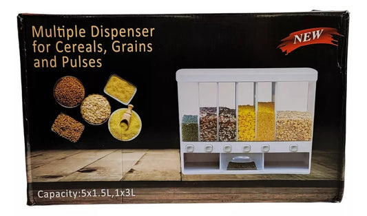 Dispensador Cereales Granos x6 Puestos